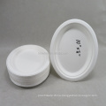 Bagasse Disposable Eco Tableware Oval Paper Plate